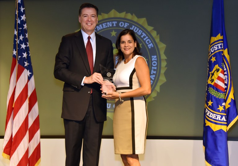 Iniciativa Comunitaria De Investigación (ICI), Inc. Recipient of the FBI 2016 Director’s Community Leadership Award