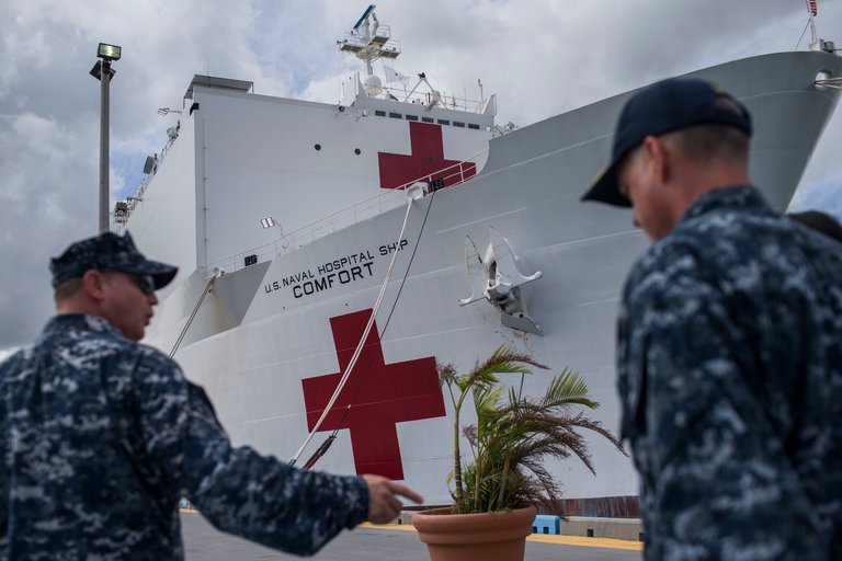 Amid Puerto Rico Disaster, Hospital Ship Admitted Just 6 Patients a Day