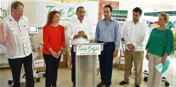 Donan equipo y medicinas en Toa Baja