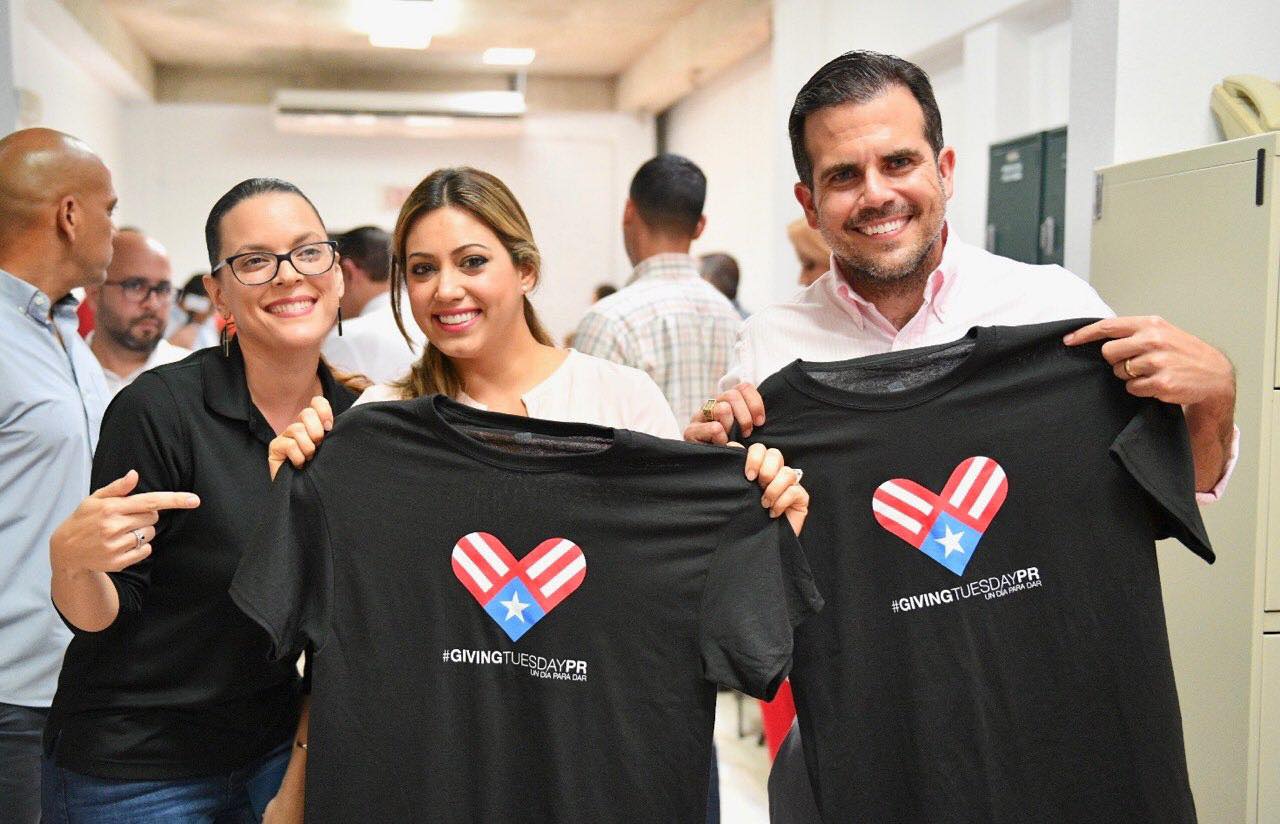 Gobernador de Puerto Rico y su esposa participan en almuerzo de Acción de Gracias